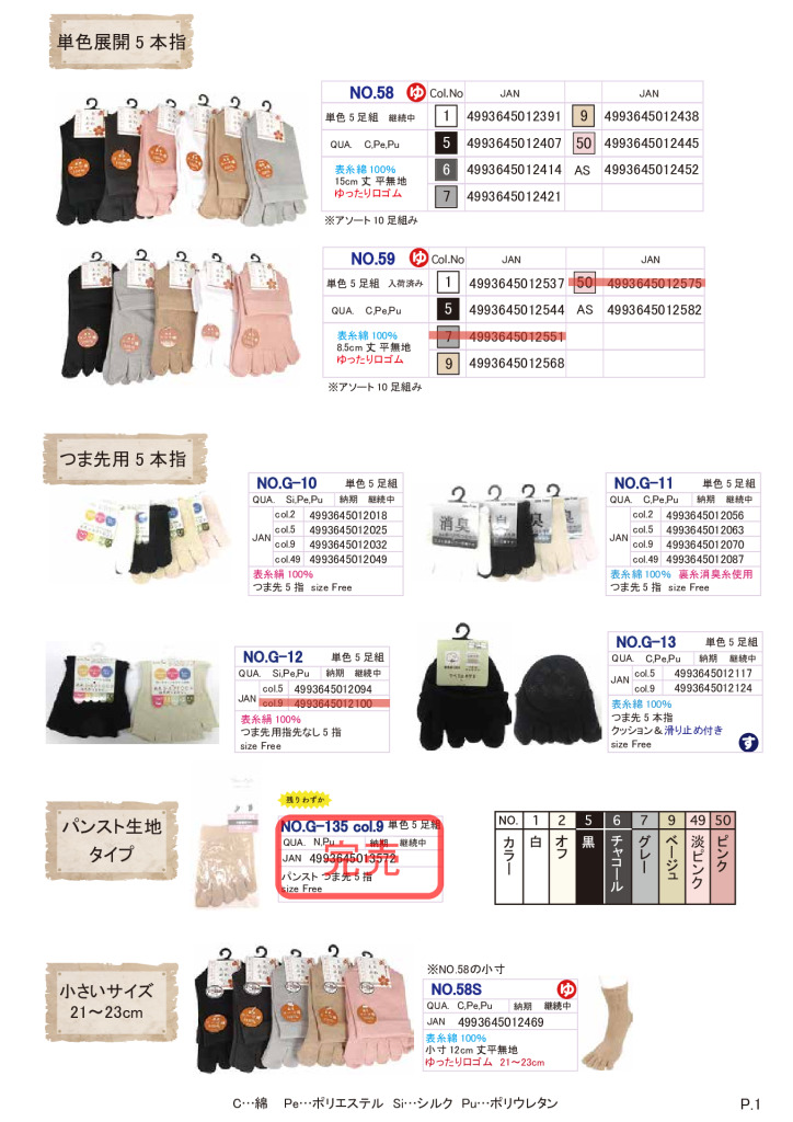 カタログページ1